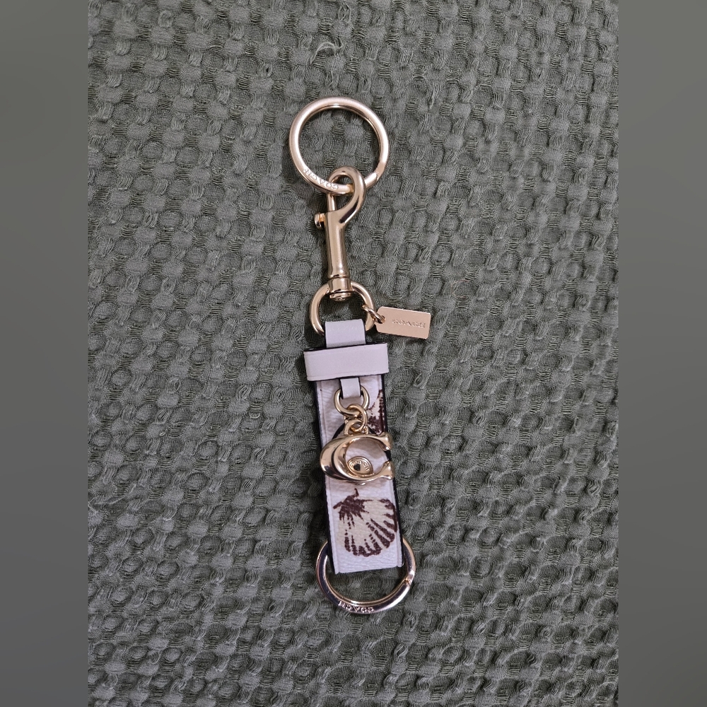 Coach Seashell Bag Charm/Keychain